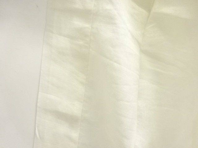 アンティーク 透かし織菊模様夏用長襦袢